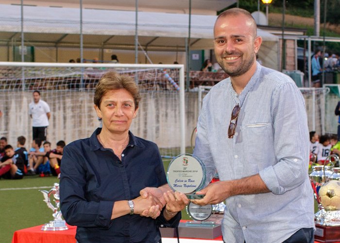 Maria Napoleoni Premio Calcio in Rosa